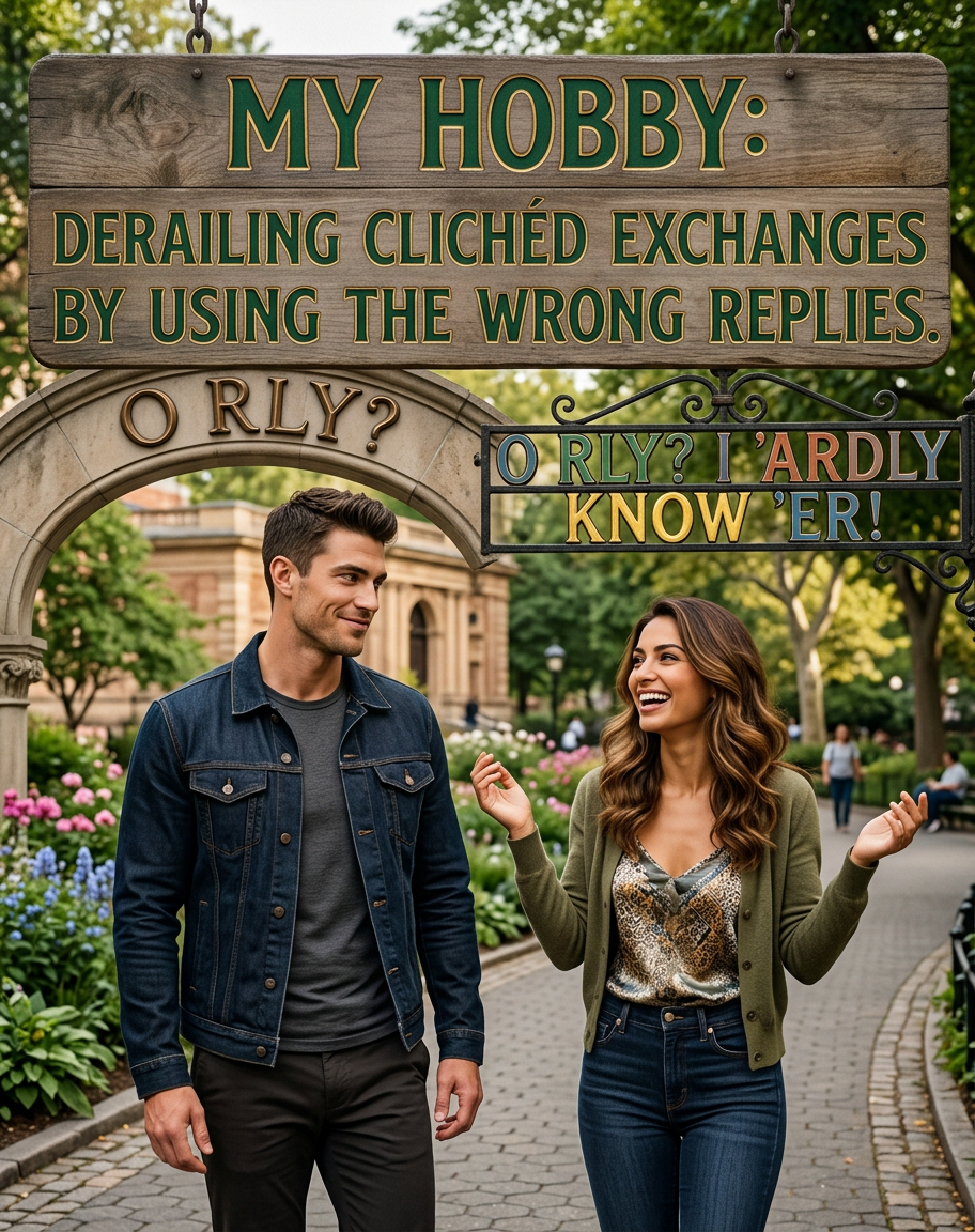 It's like they say, you gotta fight fire with clich&eacute;s.