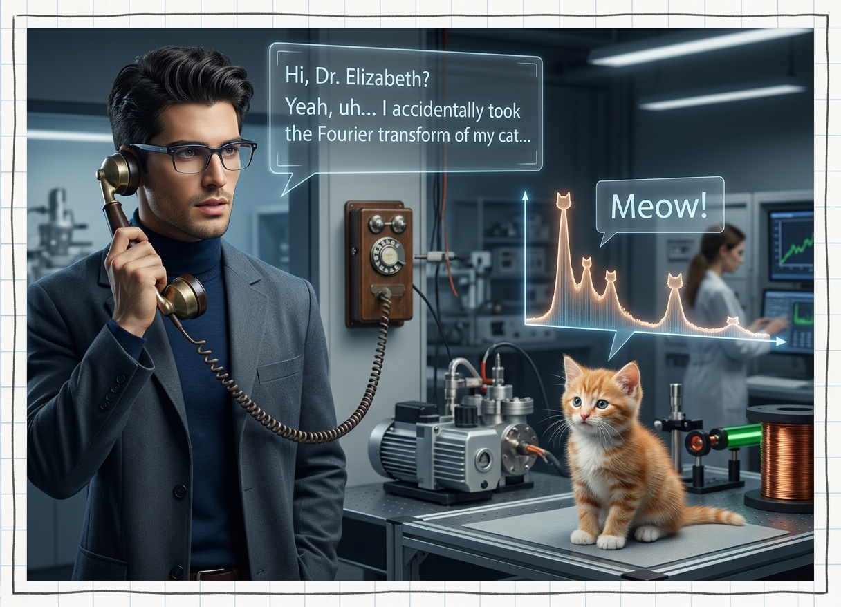 That cat has some serious periodic components