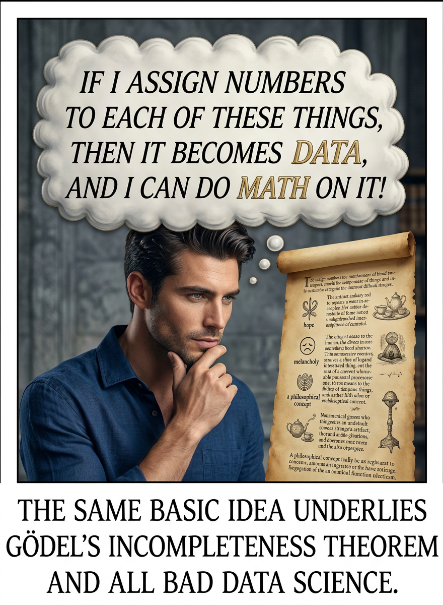 Gödel should do an article on which branches of math have the lowest average theorem number.