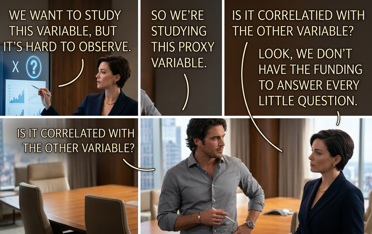 Our work has produced great answers. Now someone just needs to figure out which questions they go with.