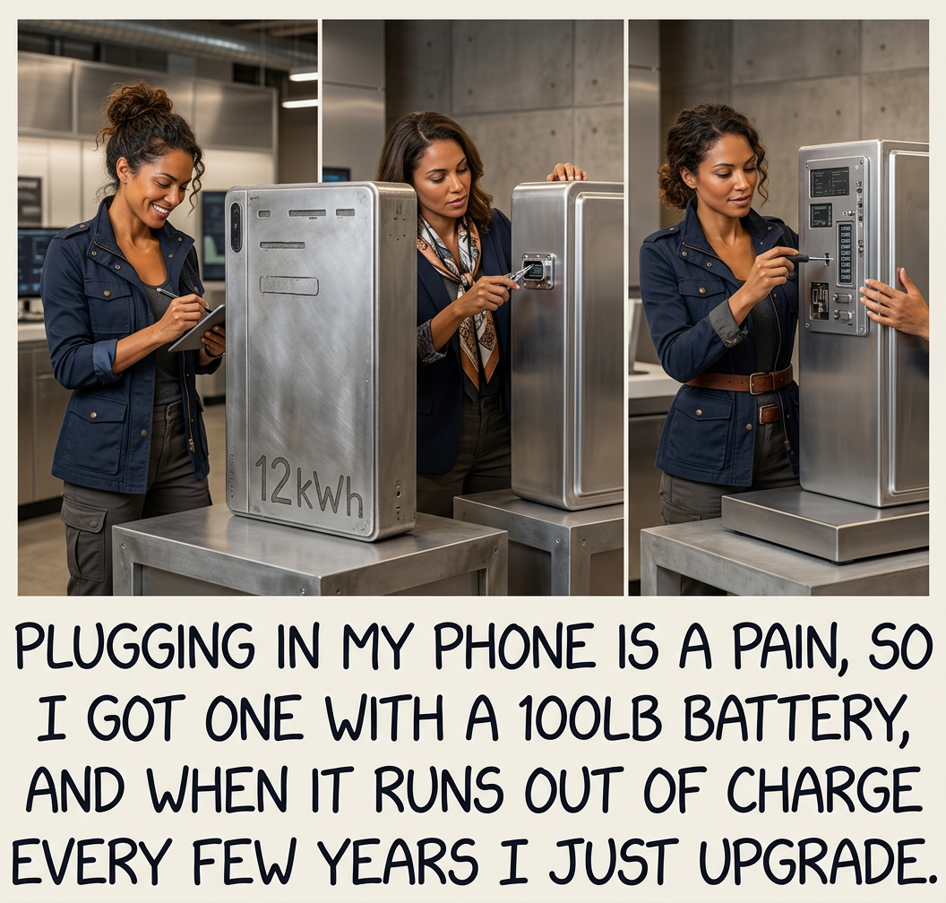 It's okay, I'm at 10%, so I'm good for another month or two.