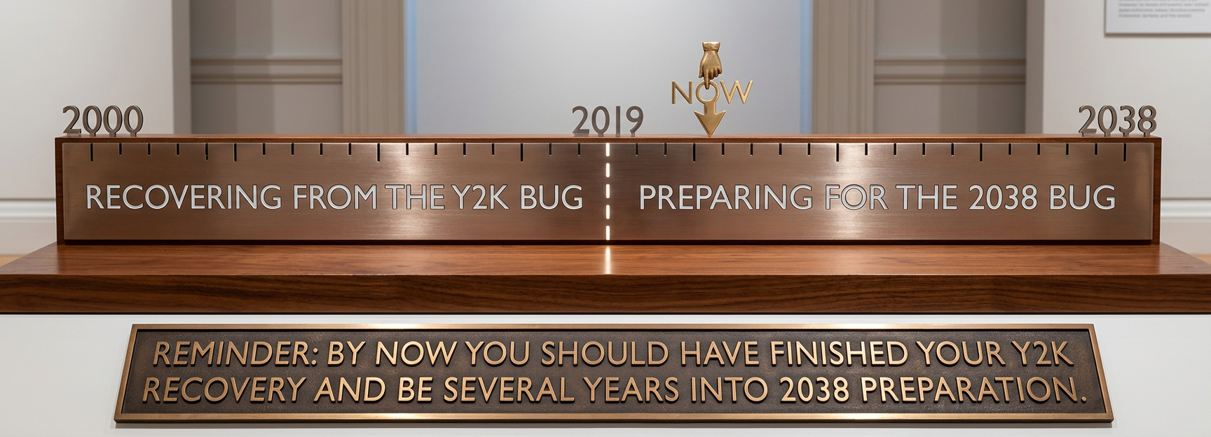 It's taken me 20 years, but I've finally finished rebuilding all my software to use 33-bit signed ints.