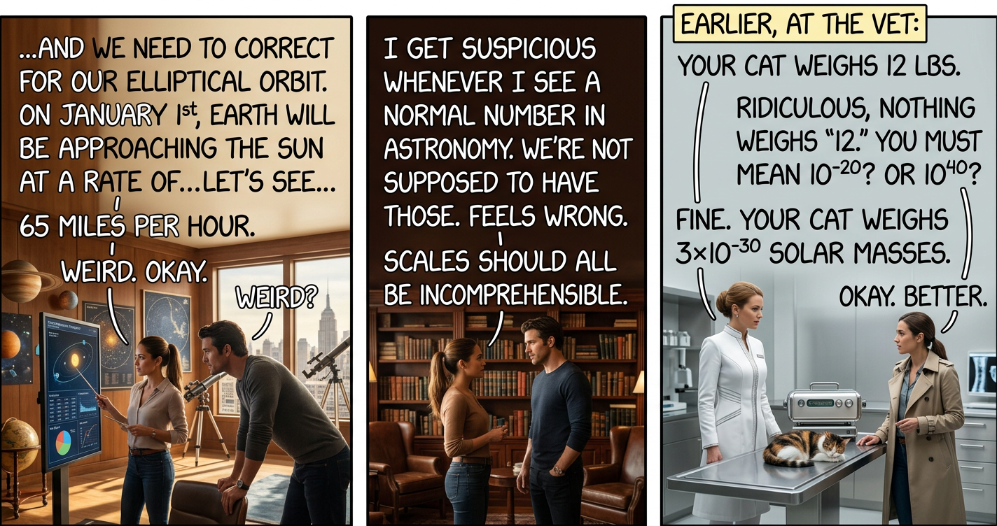 I adopted a cat that weighs 12 solar masses. Laser pointers love chasing it.