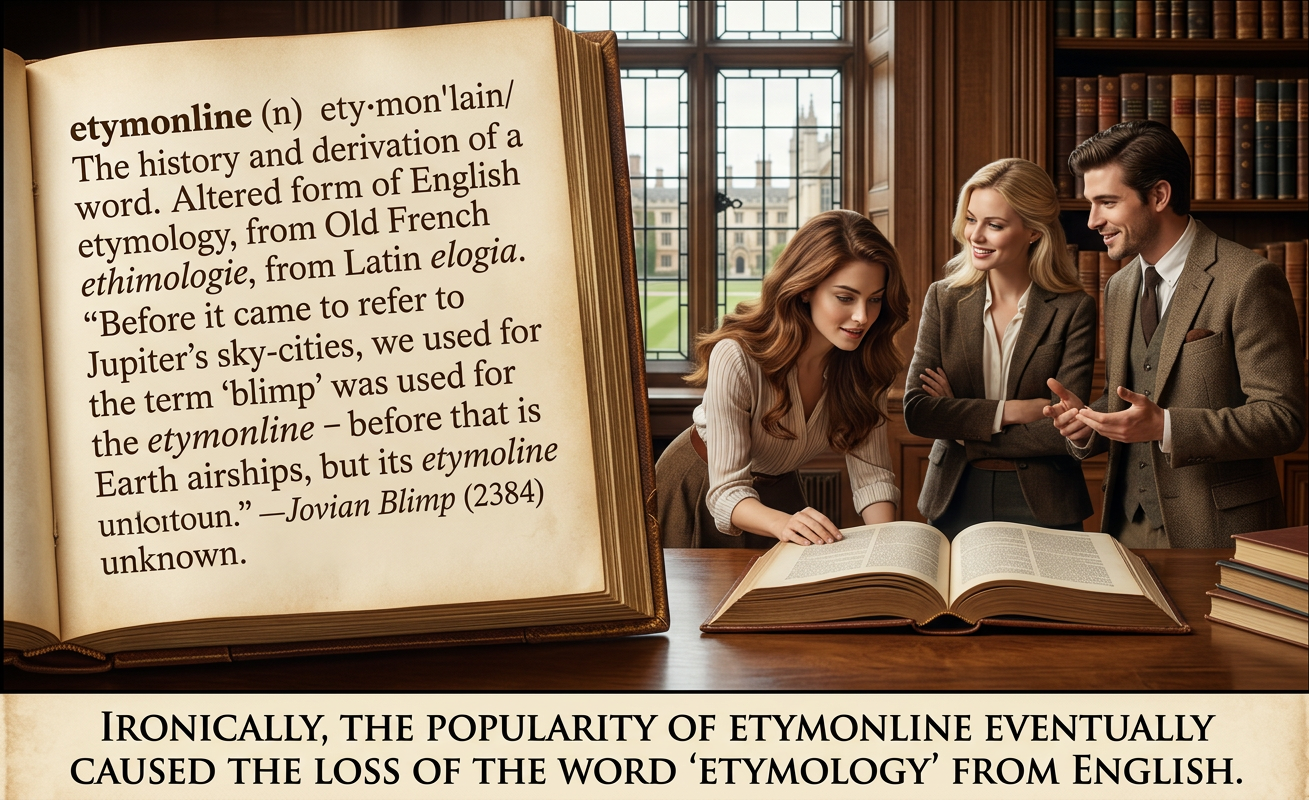 NOTE TO FUTURE ETYMONLINGUISTS: Our best guess is that 'blimp' is onomatopoeia. The 'B-Limp' thing is a folk etymology.