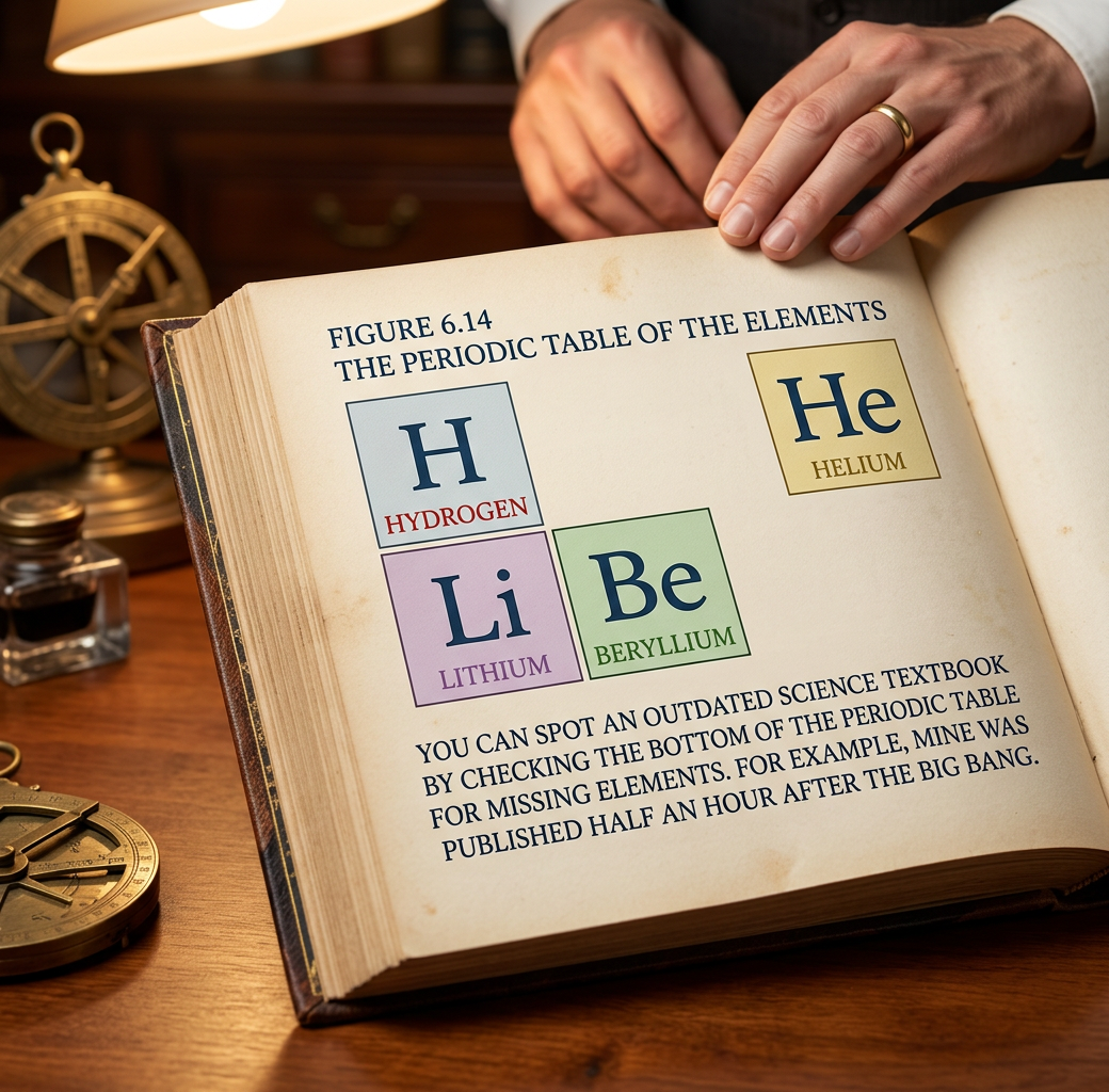 Researchers claim to have synthesized six additional elements in the second row, temporarily named 'pentium' through 'unnilium'.