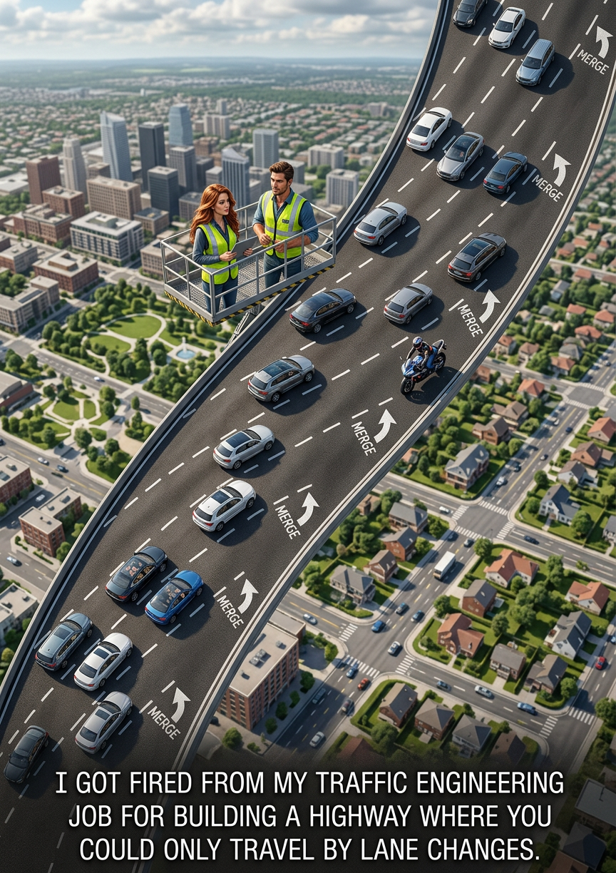 I just think lane markers should follow the local magnetic declination.