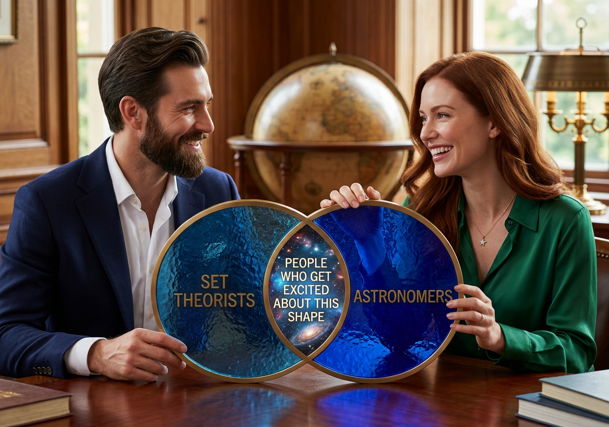 "The Venn diagram of the sun and the moon is a circle." --someone being snarky at totality