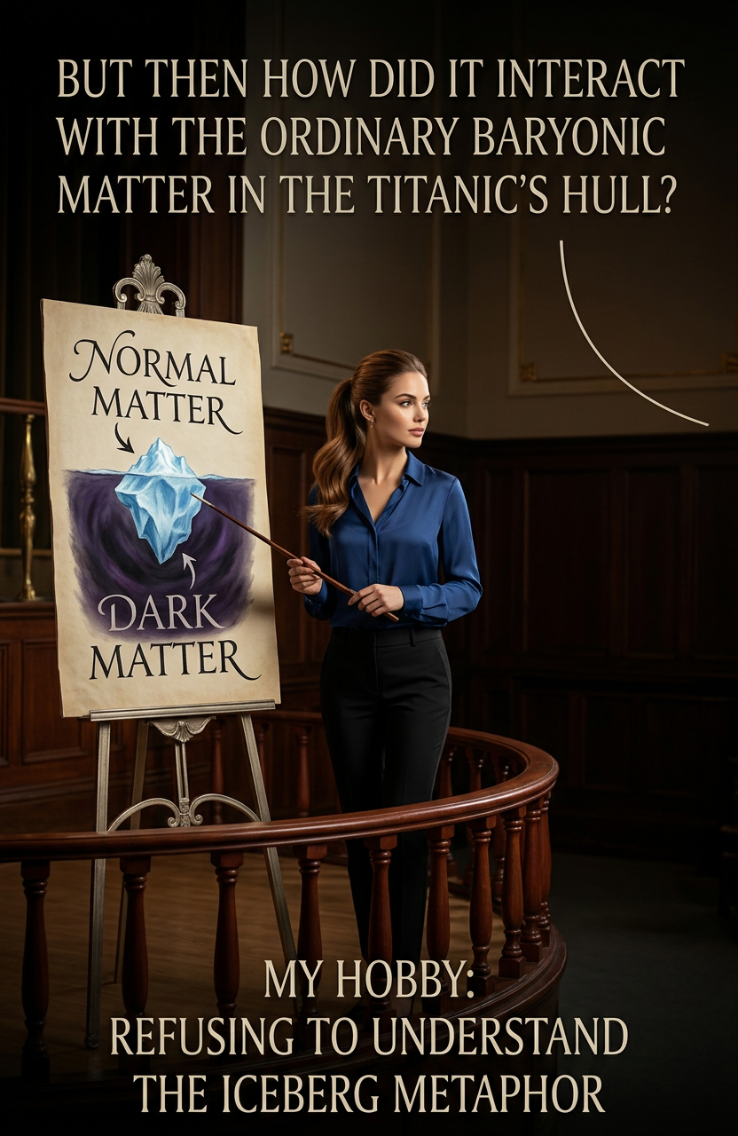 90% of the iceberg is hidden beneath the water, but that 90% only uses 10% of its brain, so it's really only 9%.