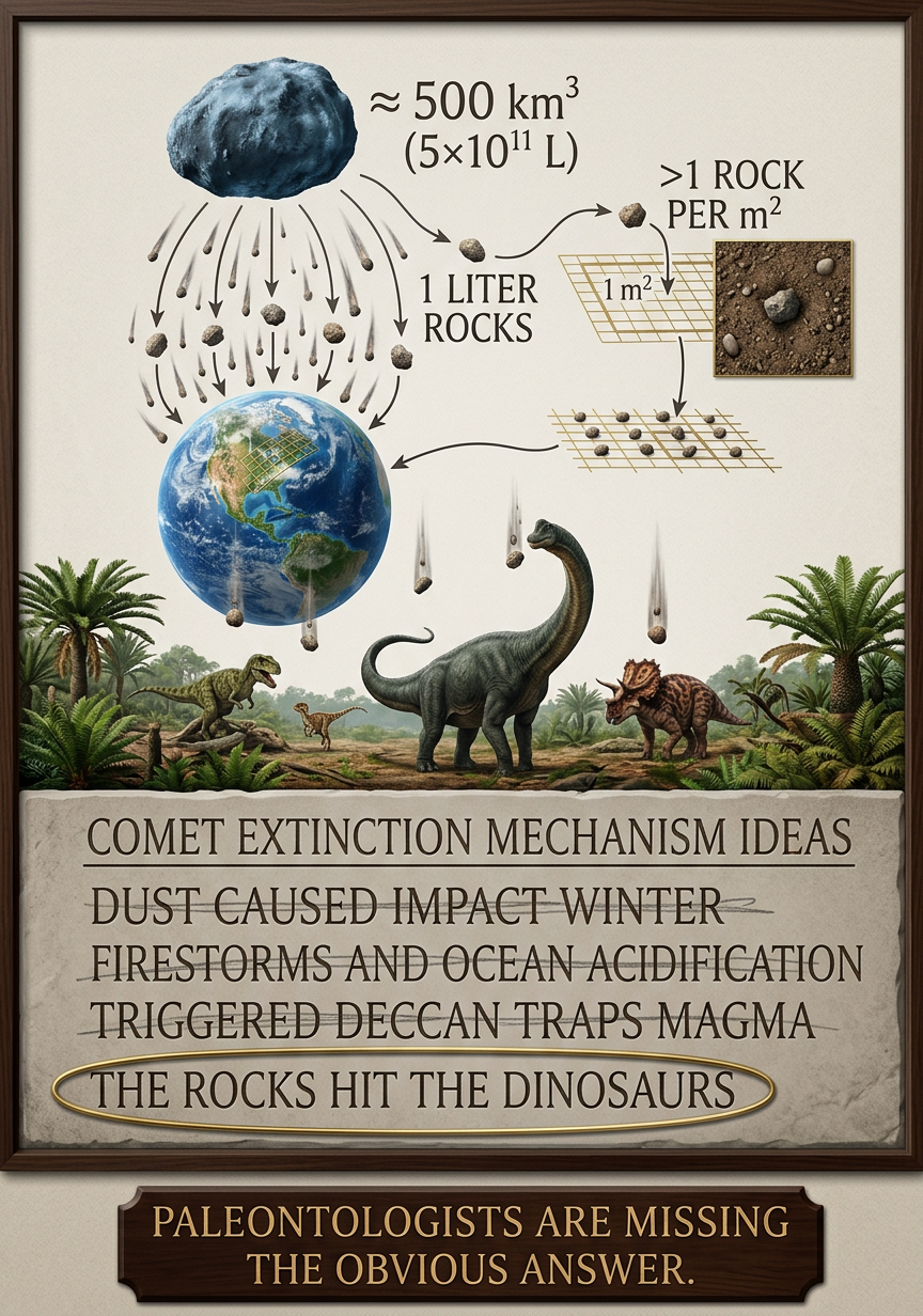 The Late Heavy Bombardment was followed a few billion years later by the Comparatively Light but Oddly Specific Bombardment.