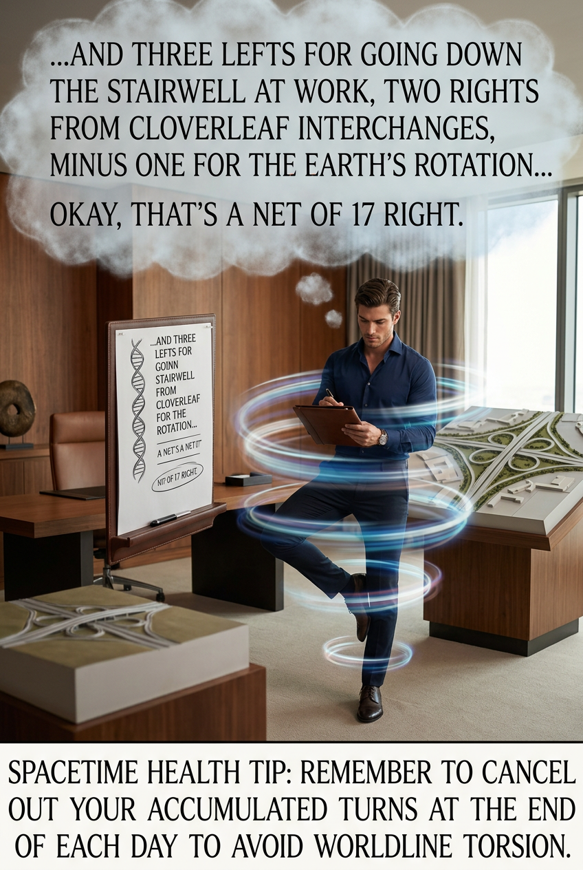 For decades I've been working off the accumulated rotation from one long afternoon on a merry-go-round when I was eight.