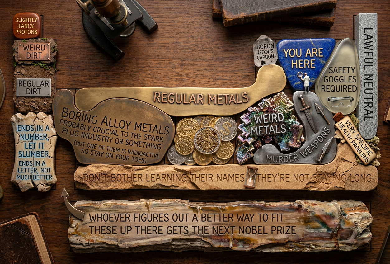 Cesium-133, let it be. Cesium-134, let it be even more.