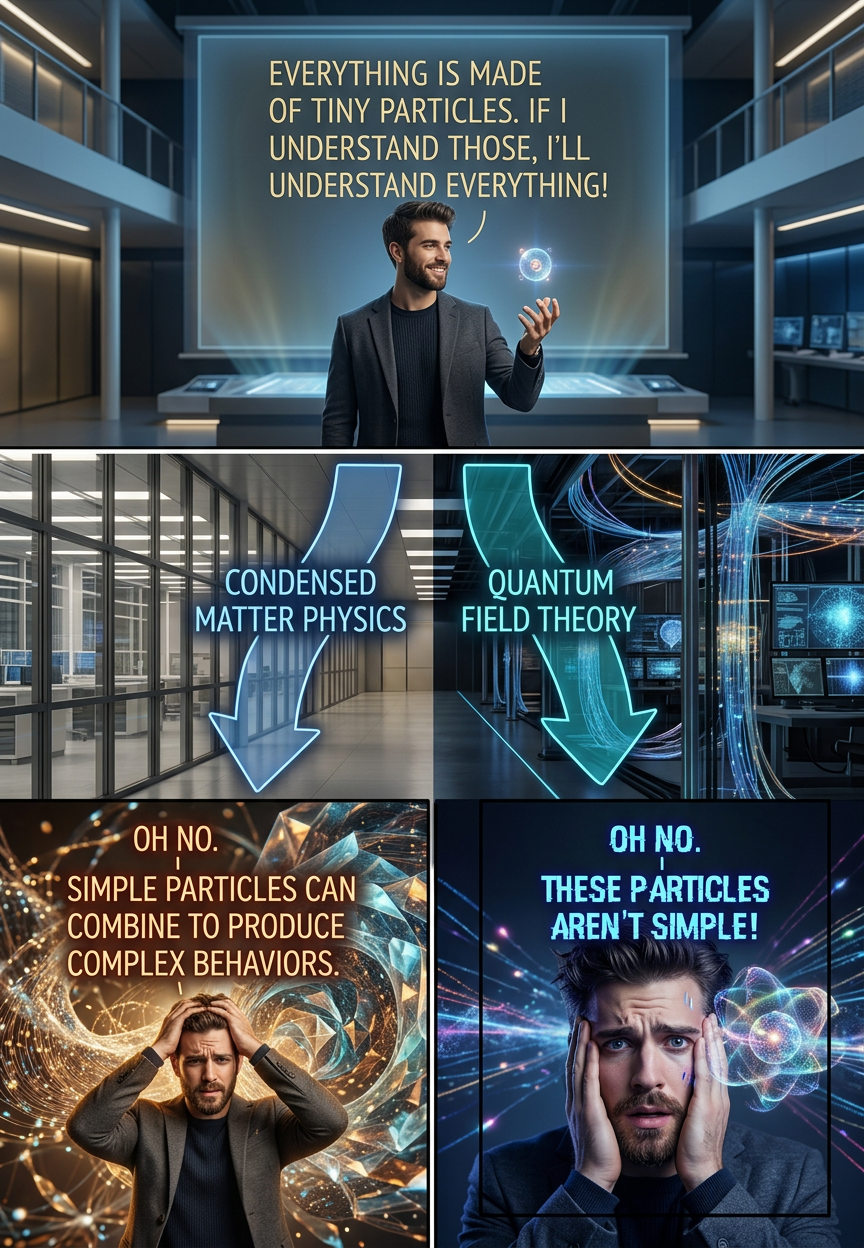 ==COSMOLOGY==> 'Uhhh ... how sure are we that everything is made of these?'