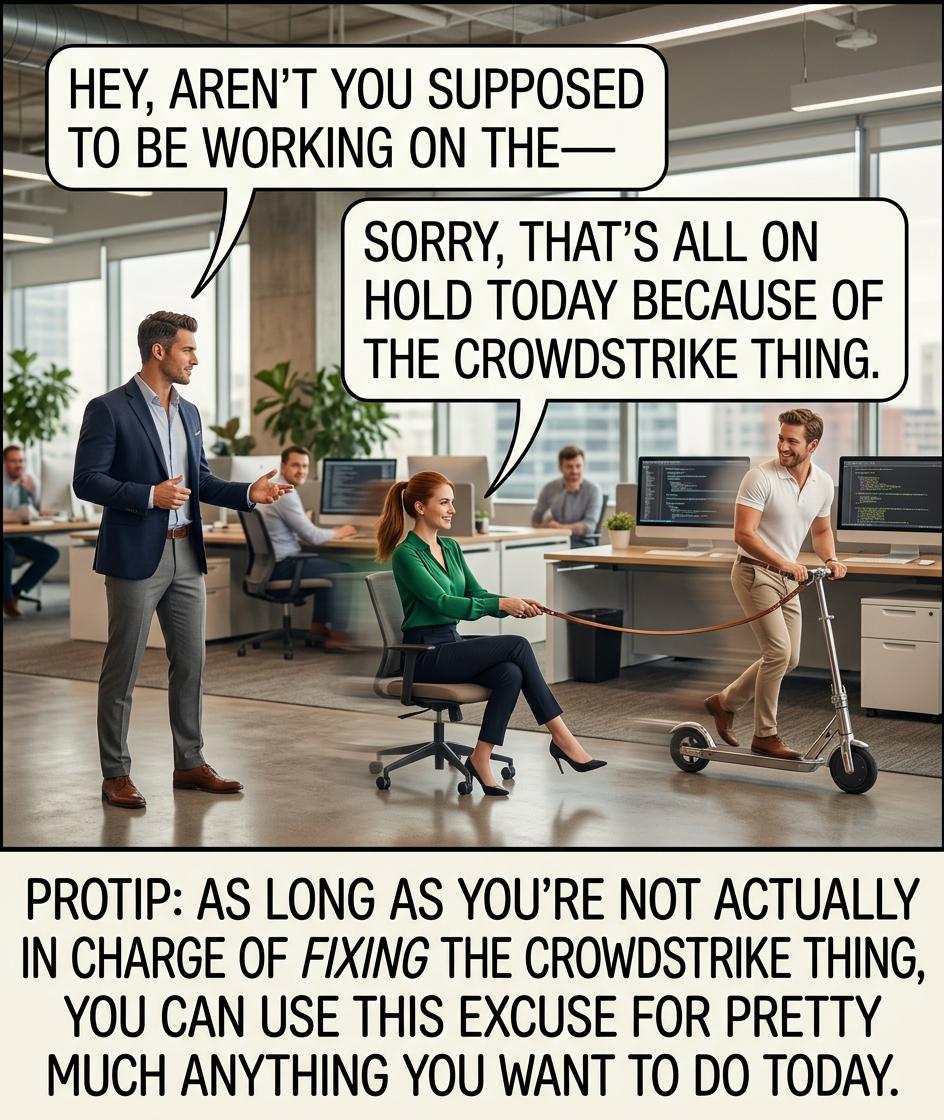 We were going to try swordfighting, but all my compiling is on hold.