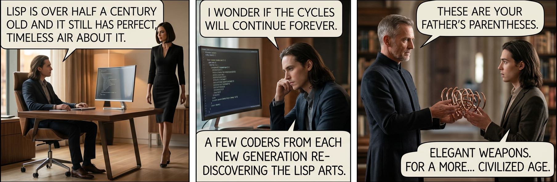 I've just received word that the Emperor has dissolved the MIT computer science program permanently.