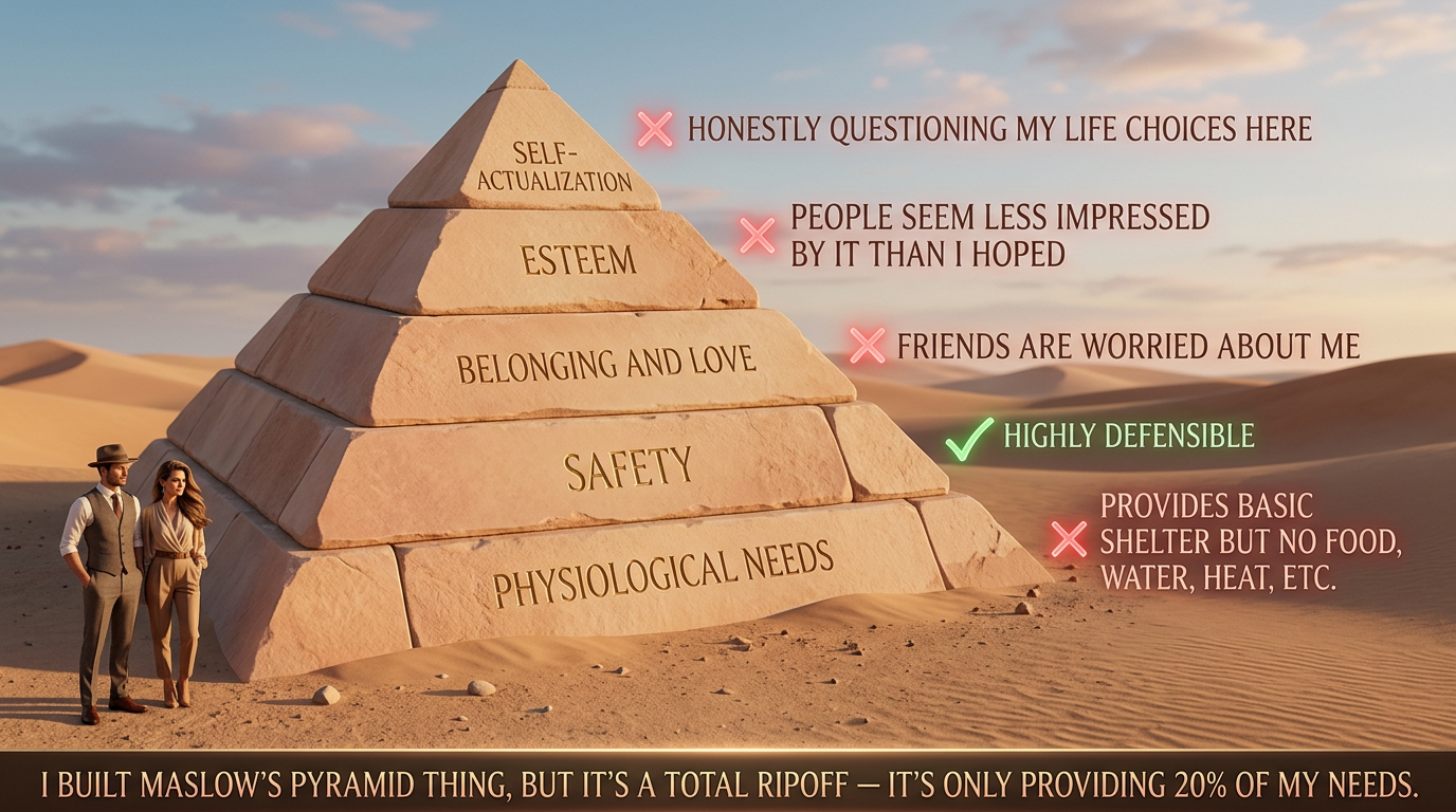 The local police, building inspector, and fire marshal are all contesting my 'safety' assertion, or would be if they could reach me past all the traps.