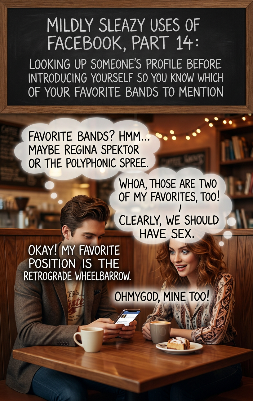 'Here, I'll put my number in your cell pho -- wait, why is it already here?'