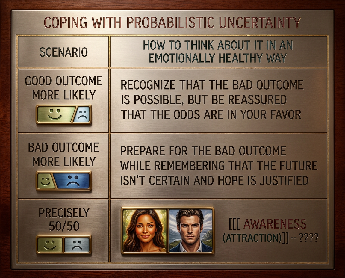 "One popular strategy is to enter an emotional spiral. Could that be the right approach? We contacted several researchers who are experts in emotional spirals to ask them, but none of them were in a state to speak with us."