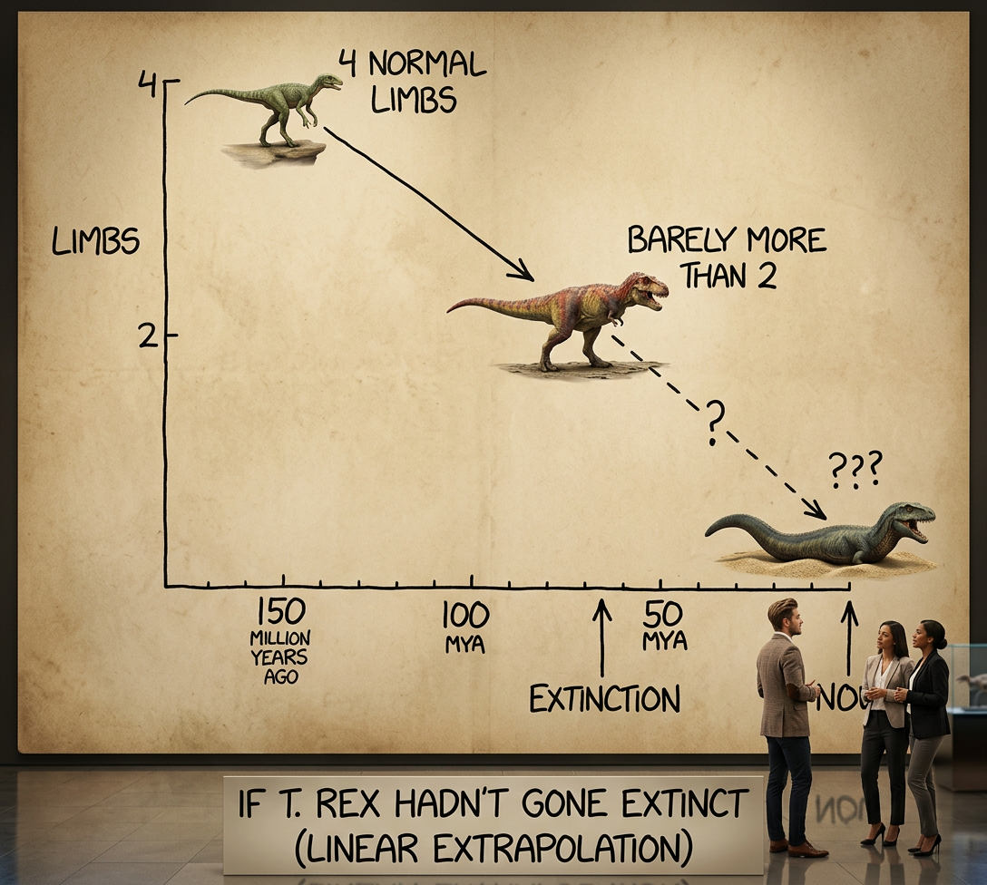 Unfortunately, body size and bite force continue to increase.