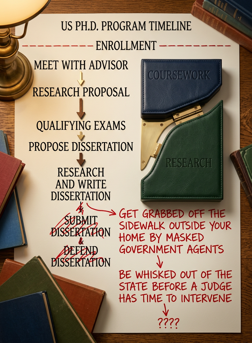 Rümeysa Öztürk was grabbed off the street in my town one month ago.