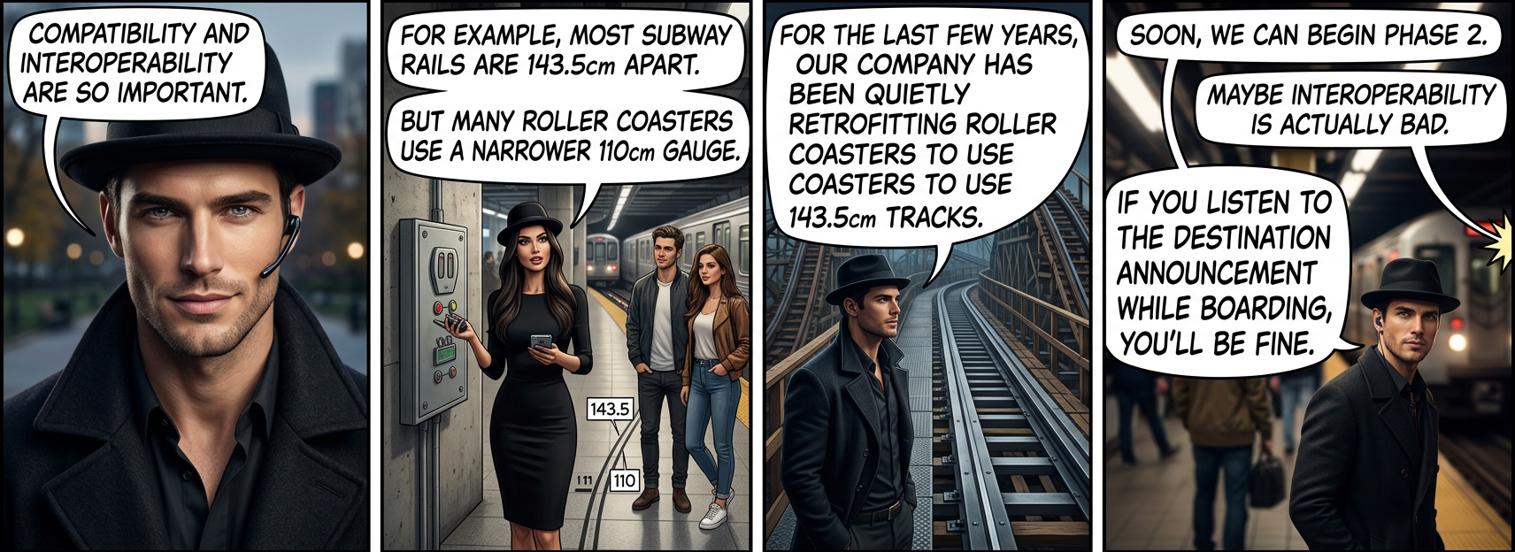 We're getting a lot of complaints from commuters who were routed onto a coaster, but the theme park patrons who spent hours stuck on an intercity line are also not happy.