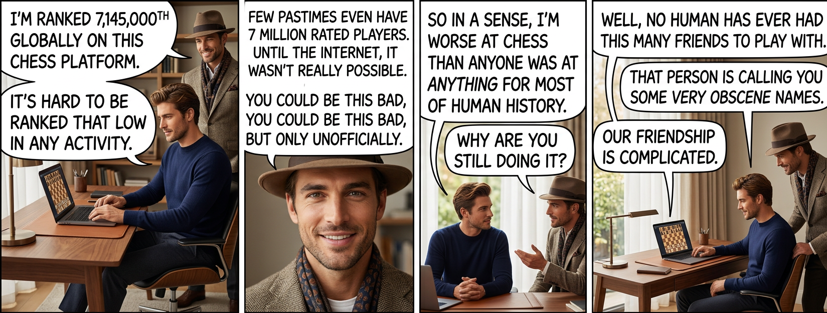 Starting a meta-leaderboard for tracking who holds the record for ranking behind the most distinct people on an online leaderboard.