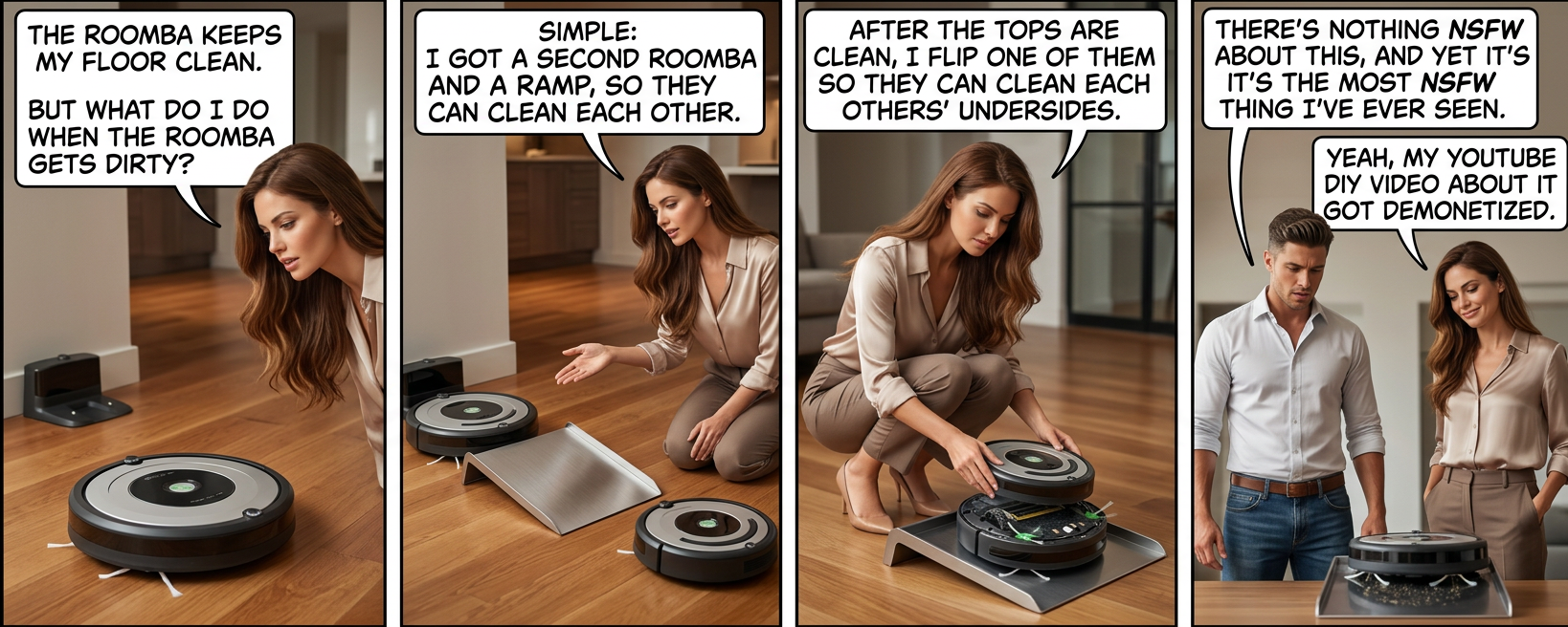 I tried uploading it to a household appliance porn site I found, but apparently their content is limited to only fans.