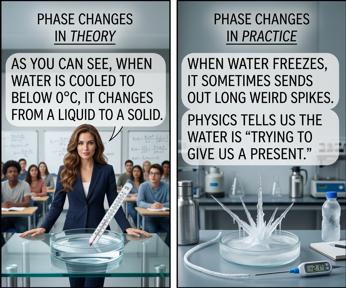 People looking for the gaps in our understanding where the meaning of consciousness or free will might hide often turn to quantum uncertainty or infinite cosmologies, as if we don't have breathtakingly complex emergent phenomena right there in our freezers.