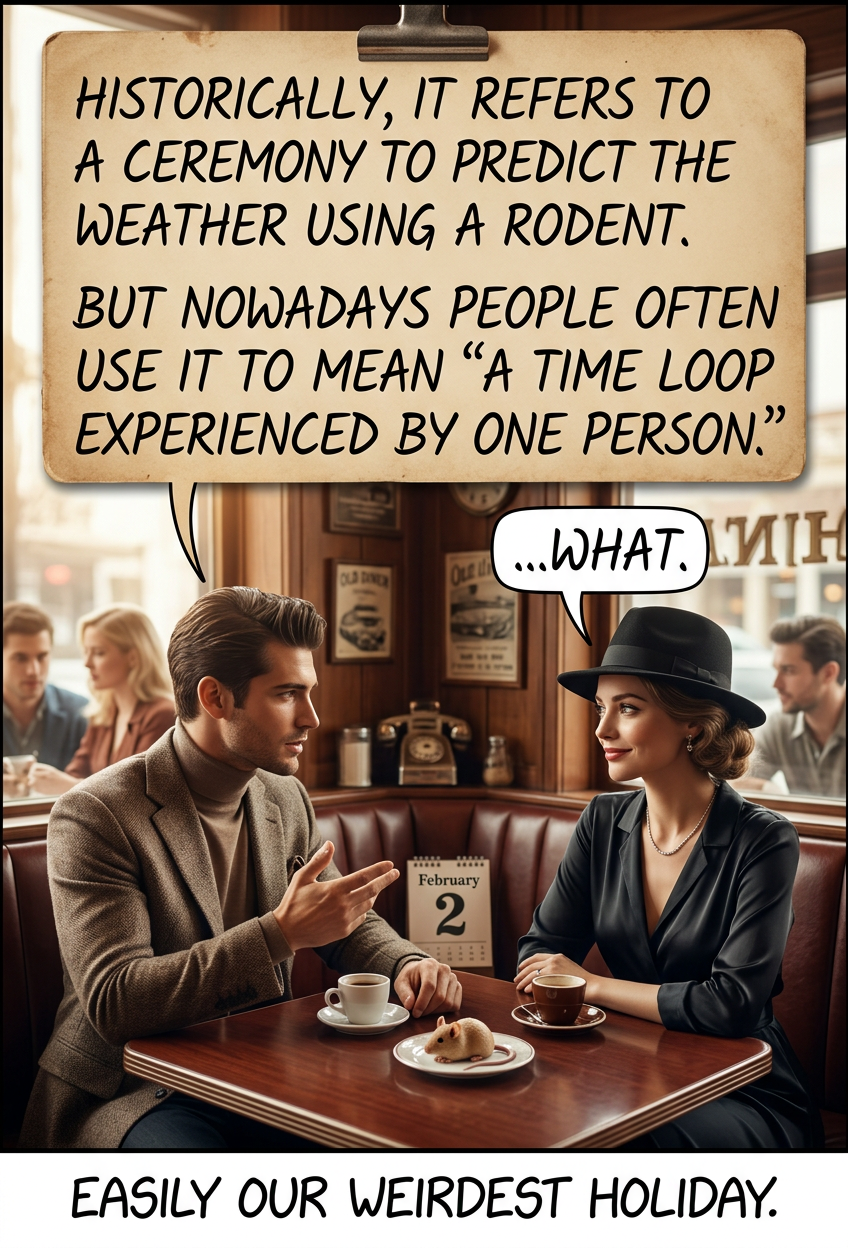 Originally, the ceremony used a variety of rodents and mustelids, but over time most people agreed it made sense to standardize on a specific individual ground squirrel in Pennsylvania.