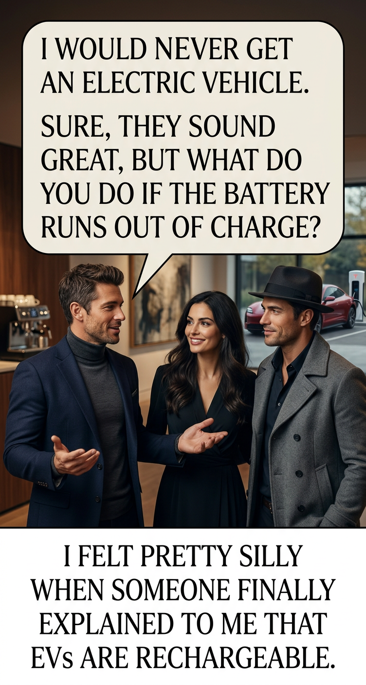 Now that I've finally gotten an electric vehicle, I'm never going back to an acoustic one.