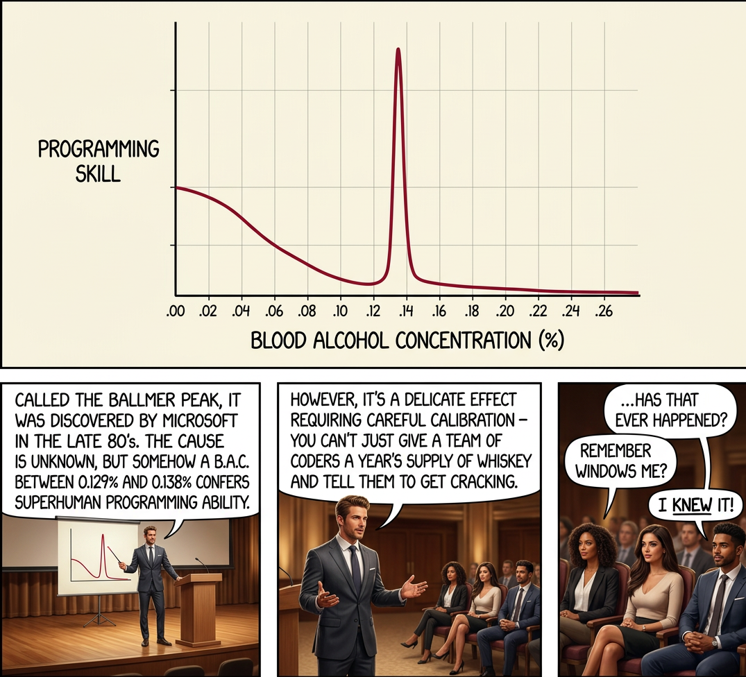 Apple uses automated schnapps IVs.