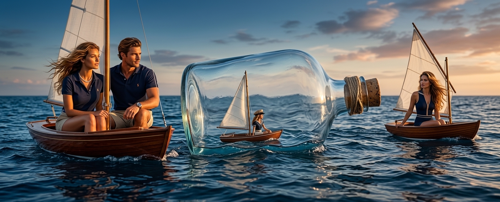 "I know it seems impossible, but the trick is that I sailed in here when I was very young."