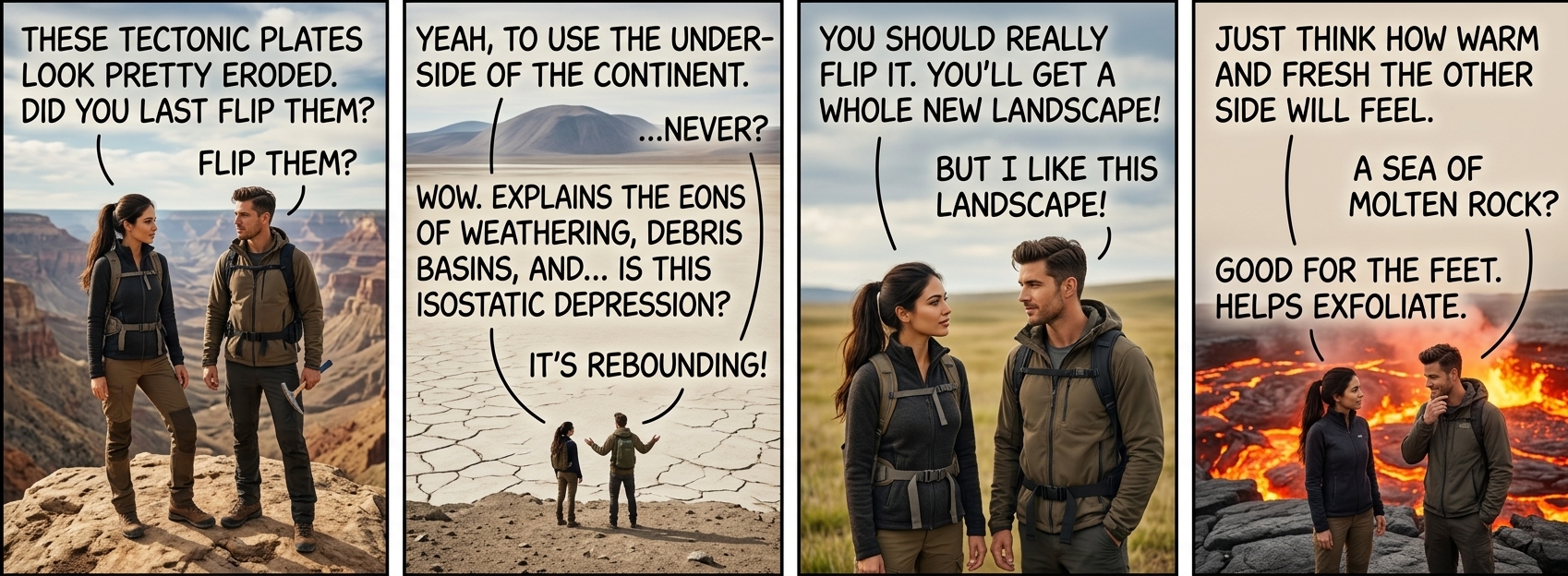 It's great for exfoliating your skin, bones, houses, cities, landscape, etc.