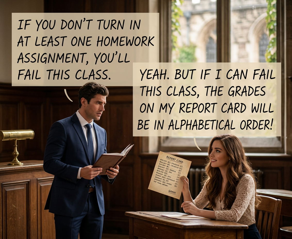 You should start giving out 'E's so I can spell FACADE or DEFACED.