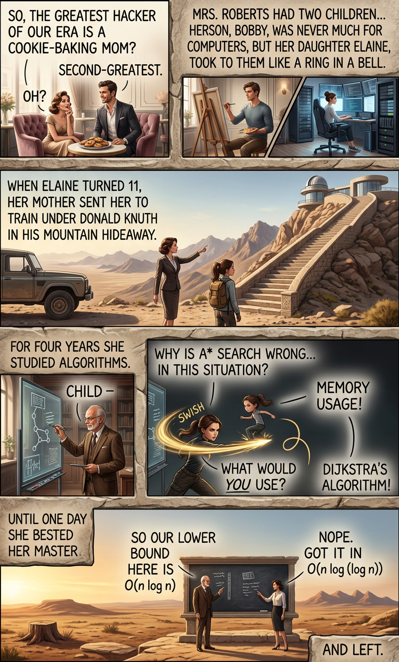 Trivia: Elaine is actually her middle name.