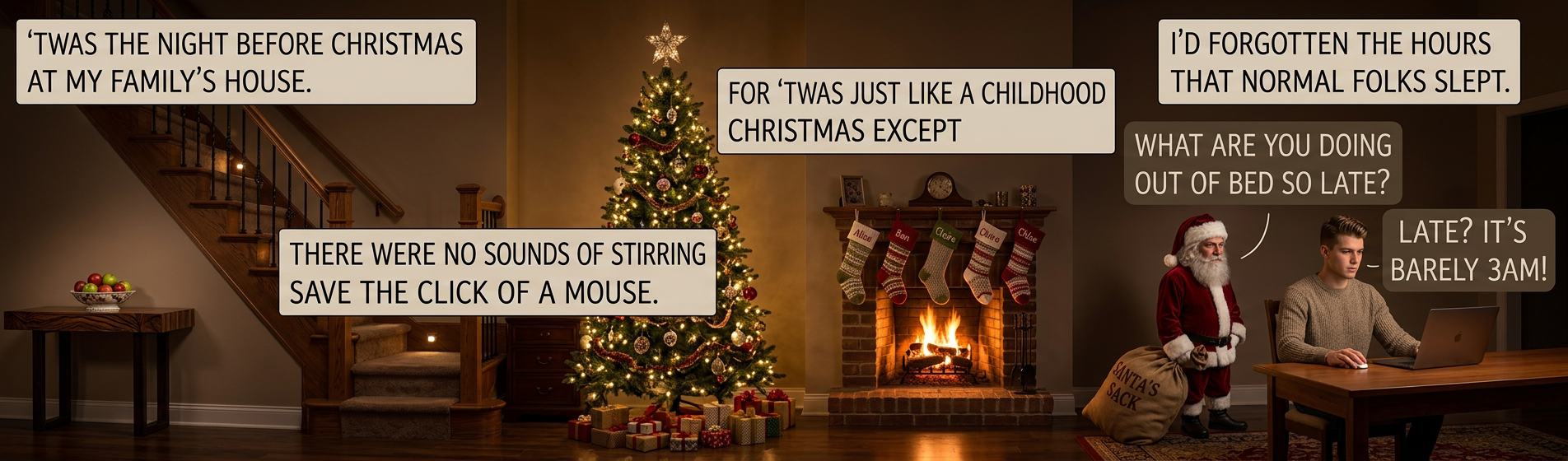 Family going to bed at 10 PM is so much worse than jet lag.