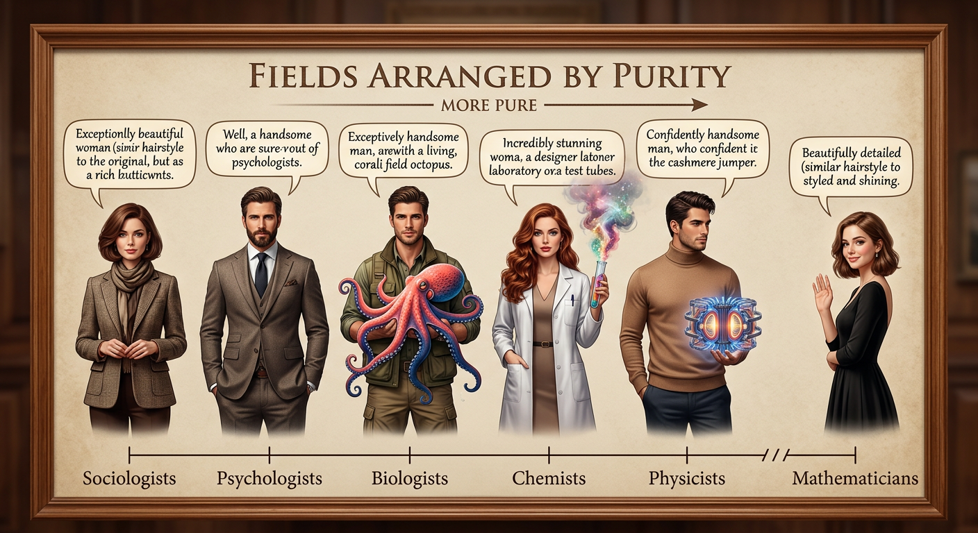 On the other hand, physicists like to say physics is to math as sex is to masturbation.