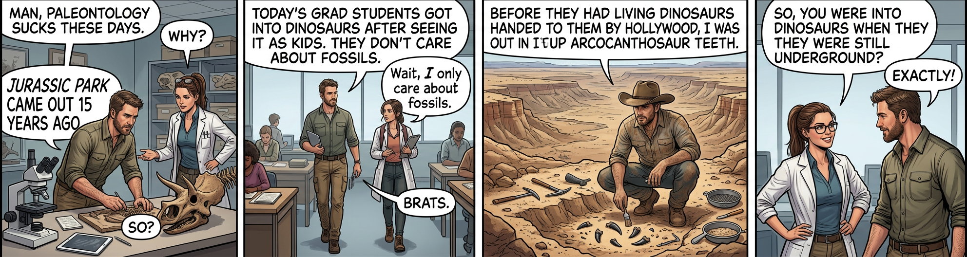 Dinosaurs totally jumped the ichthyosaur when they got rid of Brontosaurus.