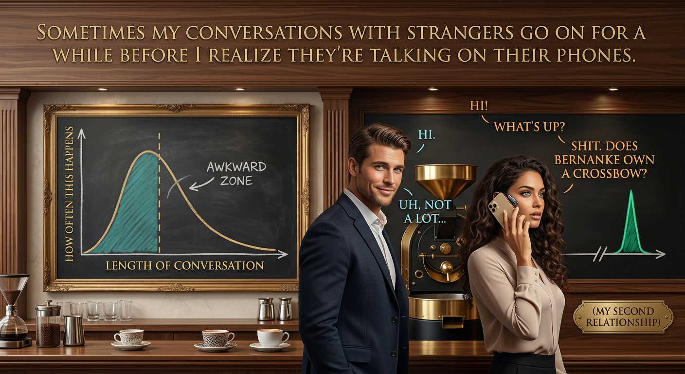 He continued, 'Okay, Bernanke is uncontaminated.  Find a crossbow and get him into position behind one of the columns at the Fed entrance.  This is gonna get ugly.'