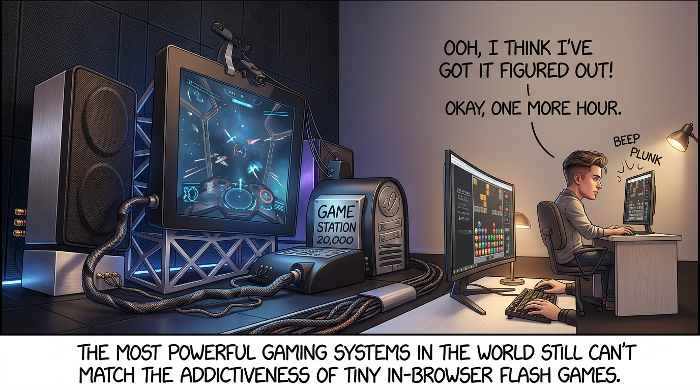 Although ... who else can't wait for them to incorporate that Wiimote head-tracking stuff into games?  Man, the future's gonna be *awesome*.