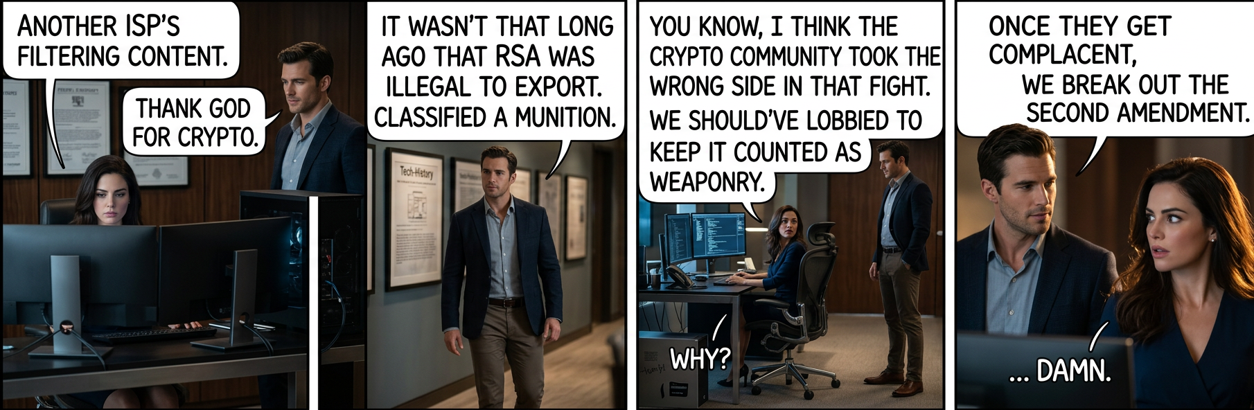 It's totally a reasonable modern analogue.  Jefferson would have been all about crypto.