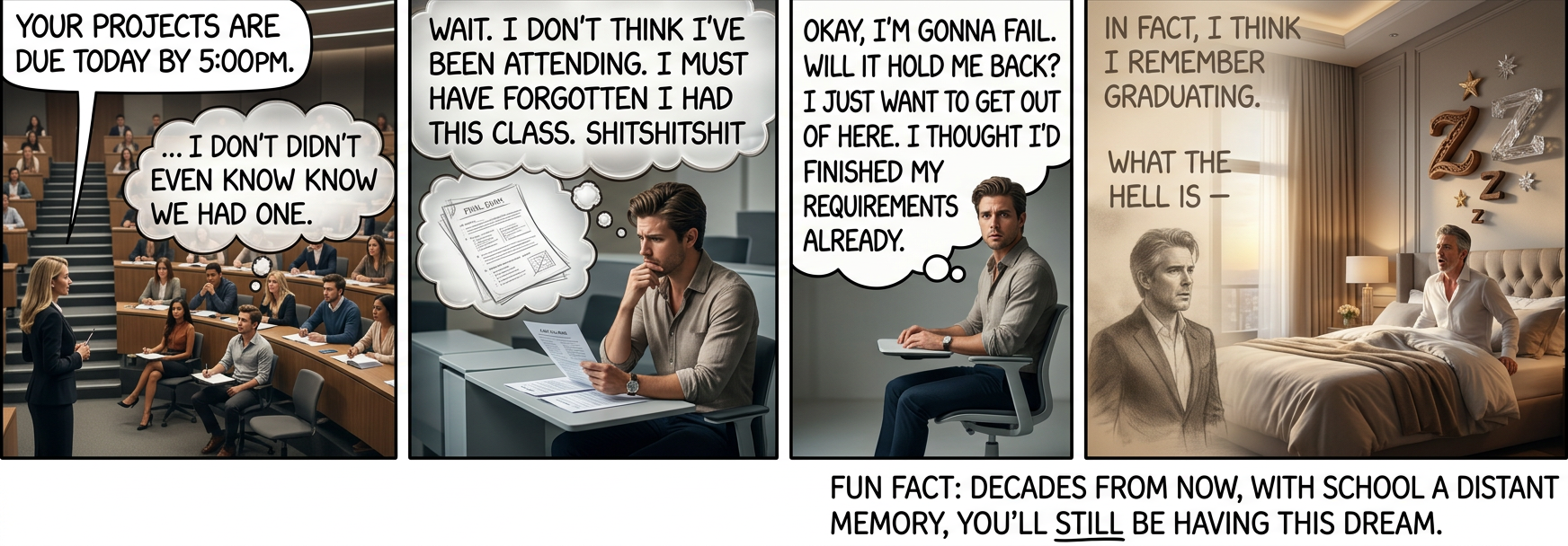 The same goes for the one where you're wrestling the Green Ranger in the swimming pool full of Crisco.  You guys all have that dream, right?  It's not just me.  Right?