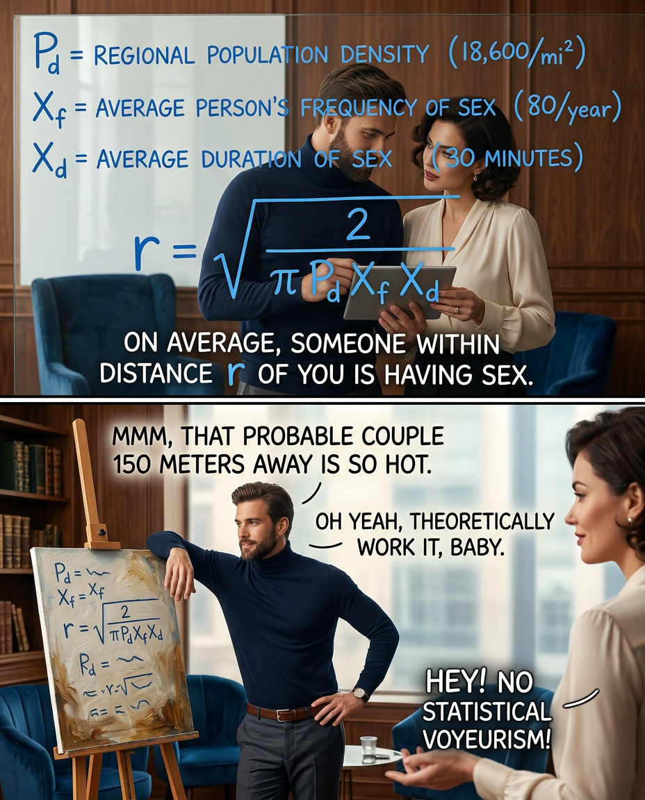 I love how Google handles dimensional analysis.  Stats are ballpark and vary wildly by time of day and whether your mom is in town.