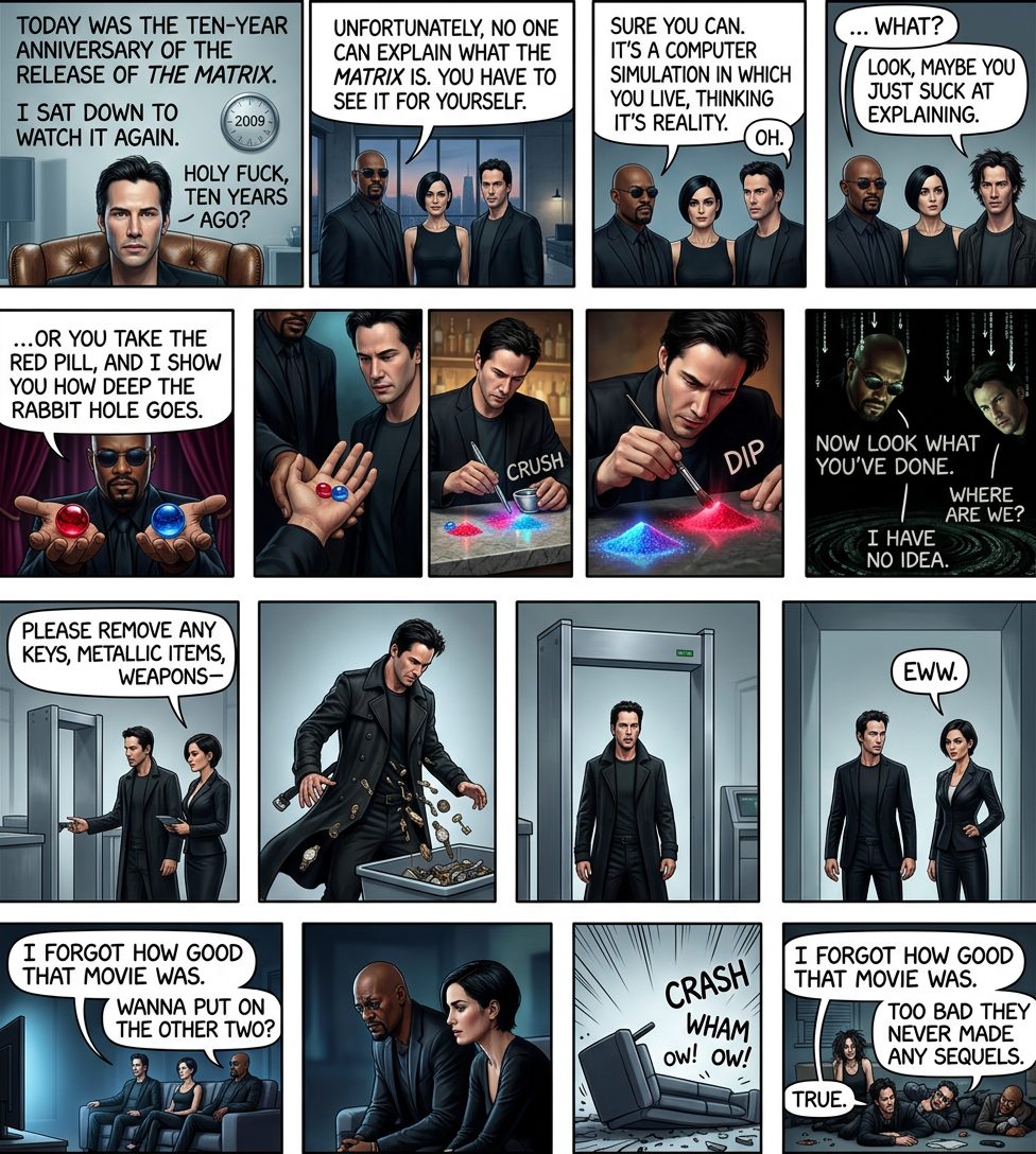 I actually remember being entertained by both the sequels while in the theater.  They just don't hold up nearly as well in later comparison.