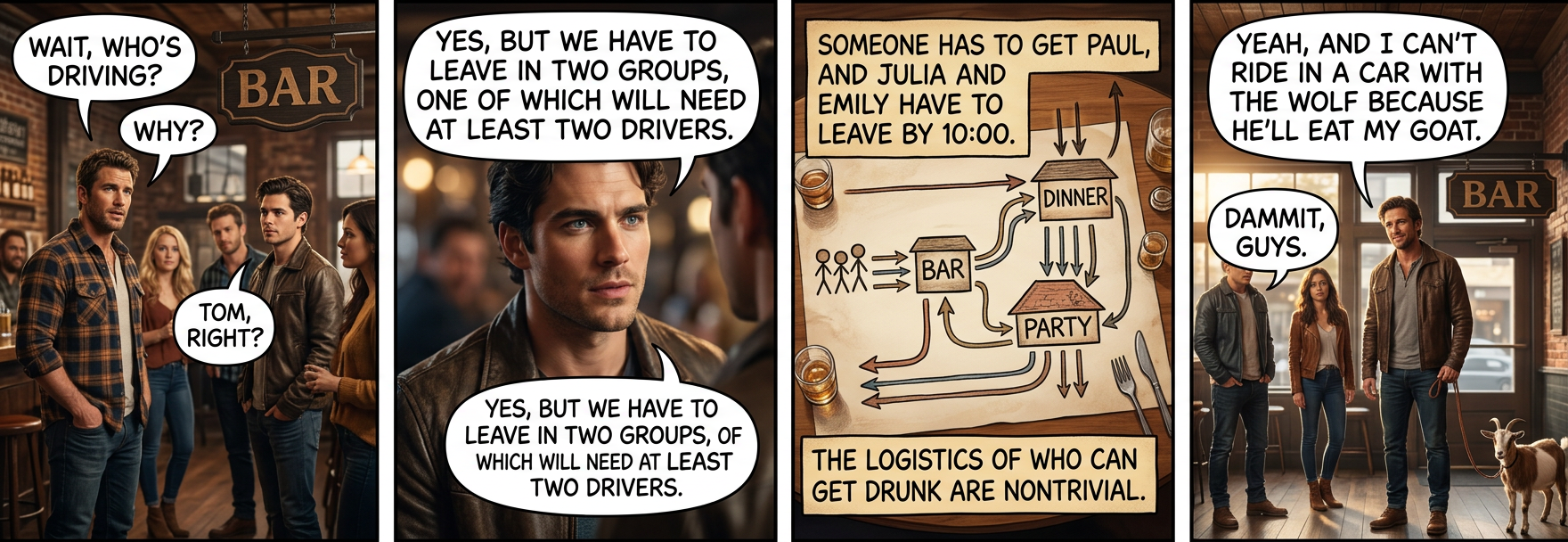 Calling a cab means cutting into beer money.