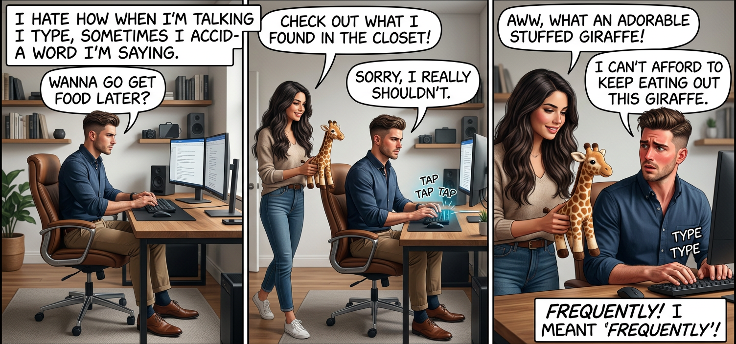 If this were SMBC, the alt-text drawing thingy would be a giraffe hooker fluttering her eyelashes.