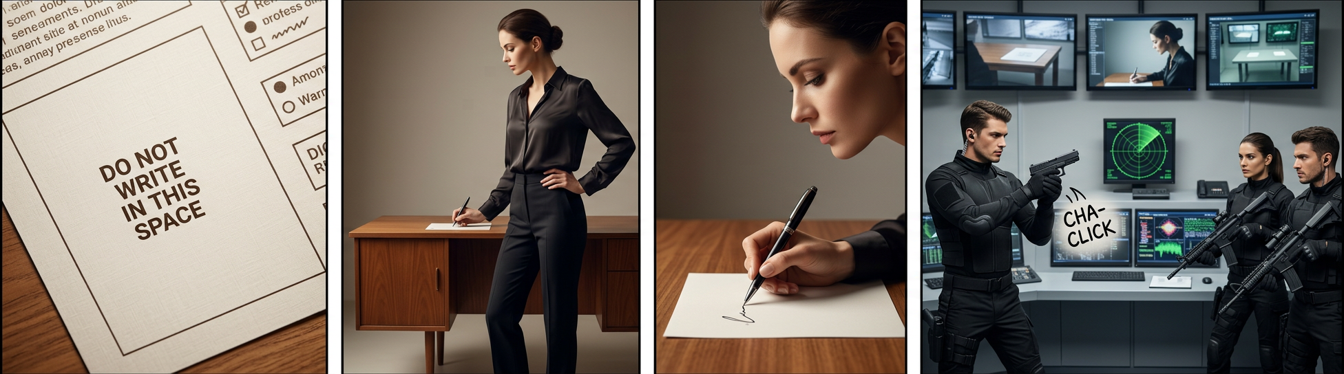 'This space intentionally left blank' is less immediately provocative but more Hofstadterially confusing.