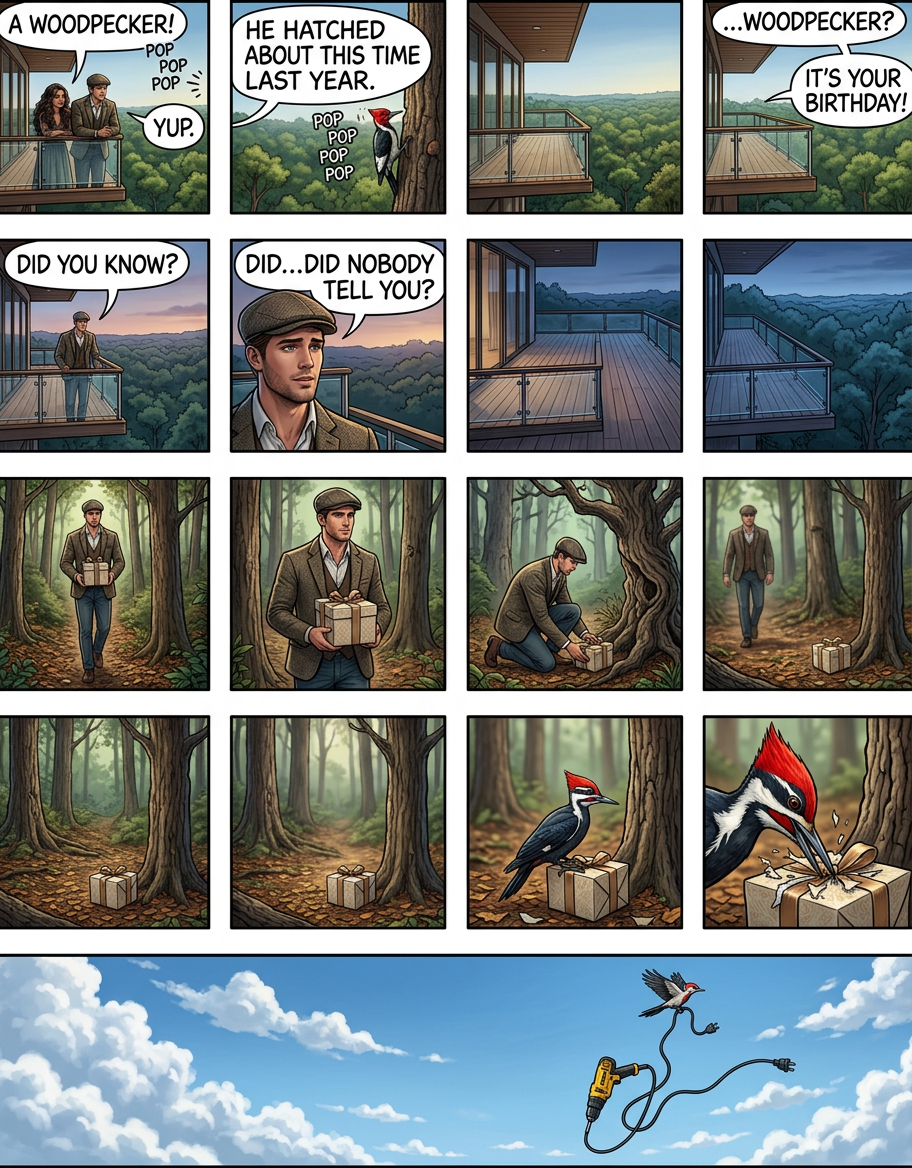 If you don't have an extension cord I can get that too.  Because we're friends!  Right?