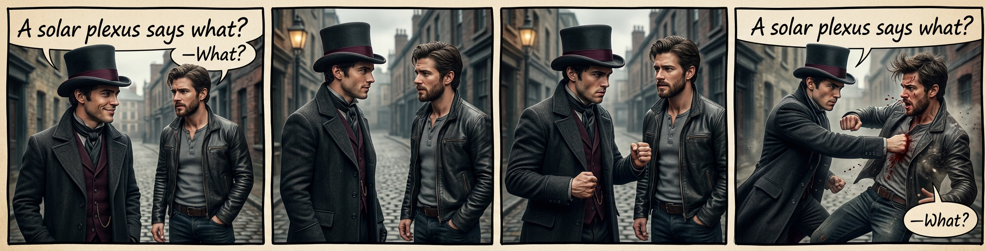 It hurts to be hit there, you know