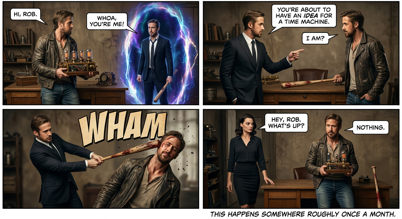 We never see any time travelers because they all discover it's a huge mistake. This is also why your friend at the lab suddenly looked about a year older recently.