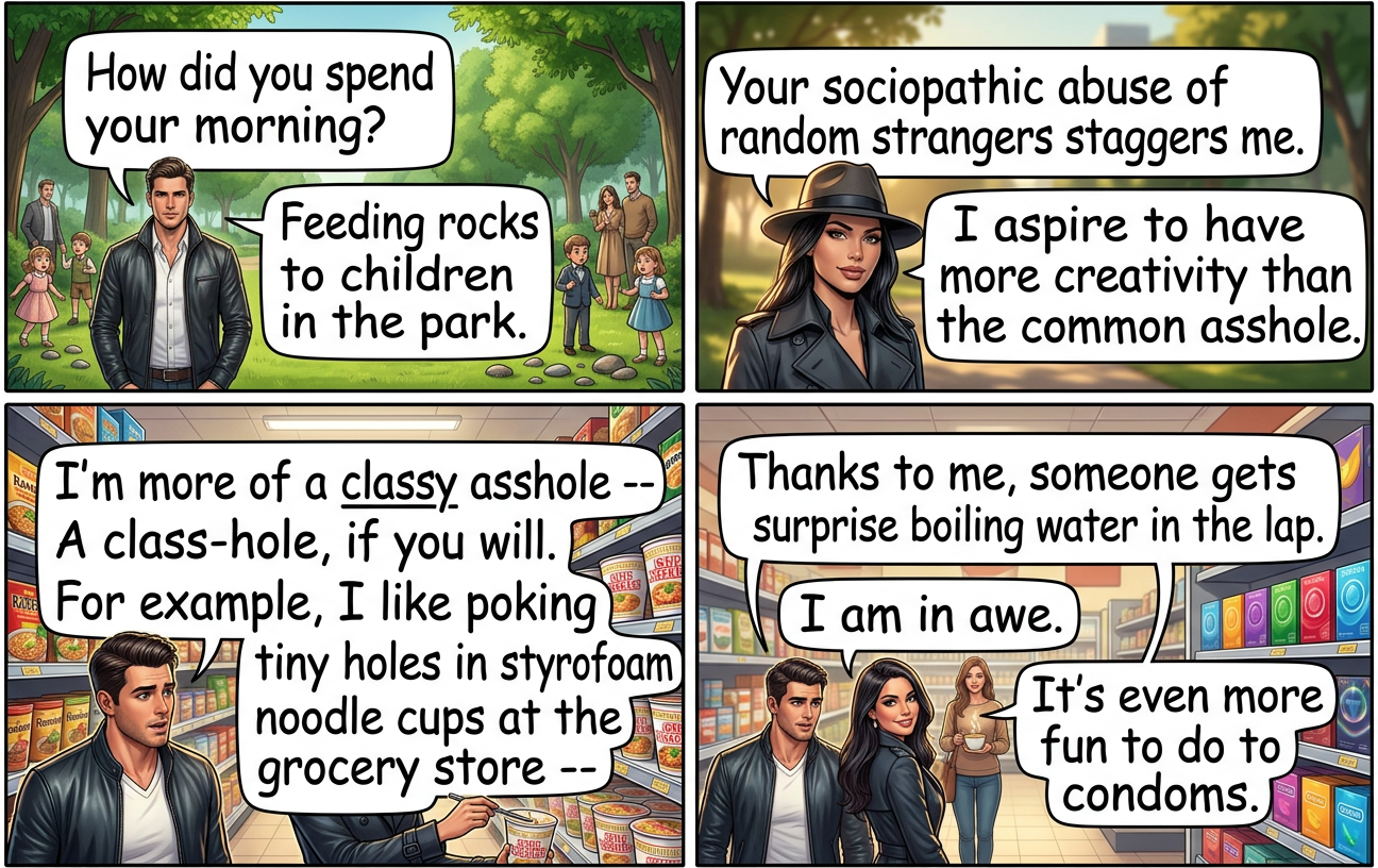 A term coined by my friend Beth